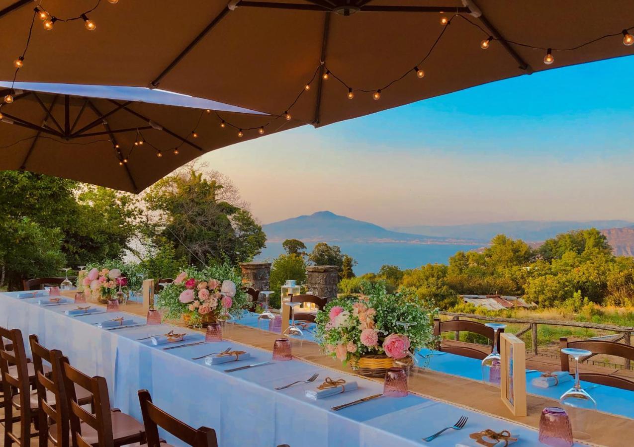 La Dimora: Relax In A Lovely Garden Massa Lubrense Luaran gambar